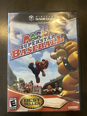 Mario Superstar Baseball Nintendo GameCube Complete CIB - Tested • $50