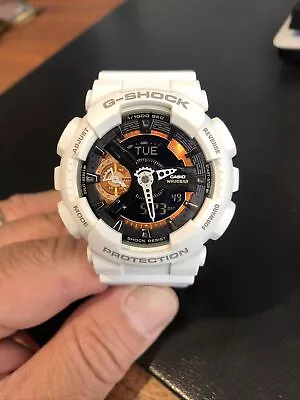 Casio G-SHOCK Chronograph Men's Digital Analog Watch 5425 White • $69.95