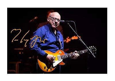 Mark Knopfler 7 Dire Straits A4 Reproduction Autograph Poster Choice Of Frame • £9.24