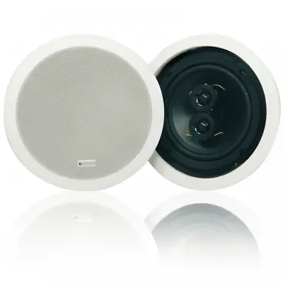 Adastra 100w 16.5cm 6.5  Dual Voice Coil Ceiling Speaker With Dual Tweeters BNIB • £32.99