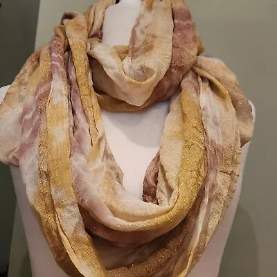 Lulu Inifinity Scarf Mustard • $15