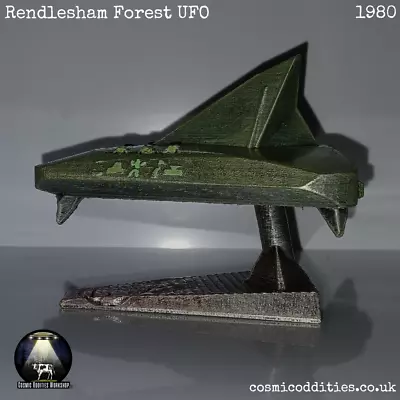 Rendlesham Forest UFO Model & Stand - Small Medium & Large • £49.99