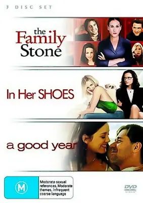 The Family Stone / In Her Shoes / A Good Year DVD Drama Cameron Diaz • £19.31