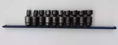 Matco 10 Pc 3/8  Dr Metric 6 Pt Universal Impact Socket Set SBUPM106TB 10mm-19mm • $249.99