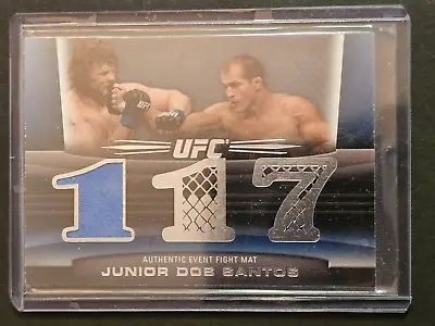 JUNIOR DOS SANTOS 2011 Topps UFC Title Shot #FM-JDS FIGHTER MAT RELIC UFC 117 • $8