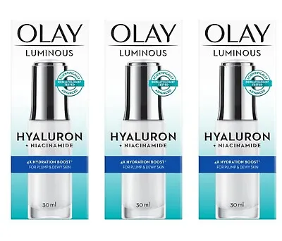 SALE! X6 Olay Luminous Hyaluron + Niacinamide Serum 30ml - RRP $360 • $99