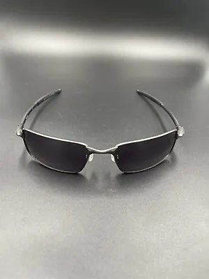 Oakley Big Square Wire Pewter W/ Black Iridium Lenses New • $400