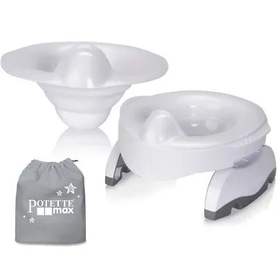 £18.95 • Buy Potette Max 3-in-1 Travel Potty | Award-Winning Compact, Foldable Potty And Toil