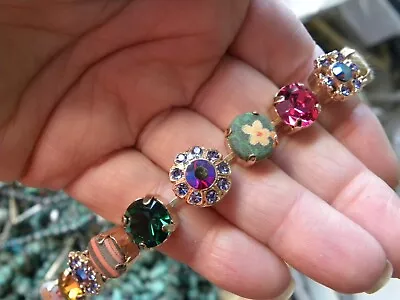 Mariana Swarovski Crystals Luxurious Rose Gold  Magic  Bracelet  7-1/2  $242.00 • $185
