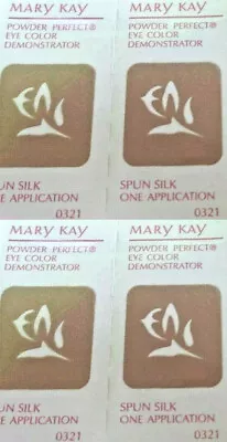 4 Mary Kay Spun Silk Eye Shadow Card Love Accent  • $1.99