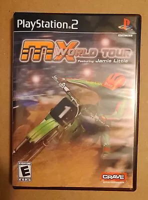 MX World Tour Featuring Jamie Little Game For PlayStation 2 PS2 Used • $1