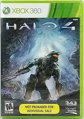 Halo 4 Xbox 360 Game Brand New Factory Sealed Not For Individual Sale NFR • $19.99