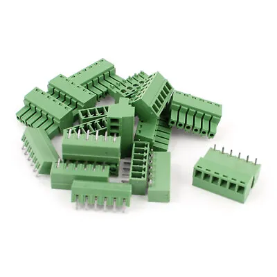 10 Pair 6 Position 3.81mm Pitch Male Female PCB Screw Terminal Block • $11.97