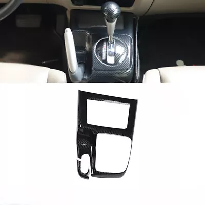 Carbon Fiber Style Gear Shift Panel Cover Trim For Honda Civic 2006-2011 AT • $39.99