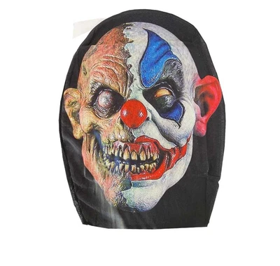 £3.99 • Buy CLOWN STRETCH FACE MASK Fancy Dress Horror Scary Adult Costume Party Accessory