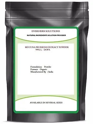 Mucuna Pruriens Extract Powder 99% High Quality  L-Dopa Enhances Mood Free Ship • $19.80