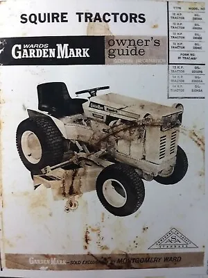 Montgomery Ward Gilson 10 12 14 Hp GIL- Garden Tractor Owner & Parts (2 Manuals) • $136.99