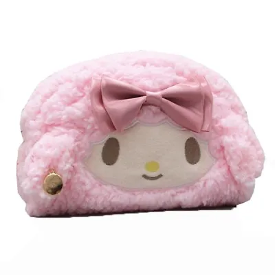 My Melody Character Plush Makeup Bag Cosmetic Travel Bag Pencil Case • $9.99