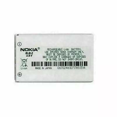 £2.99 • Buy Genuine Original Nokia BLB-2 Battery Nokia 5210 6510 6590 7650 8210 8310 8890