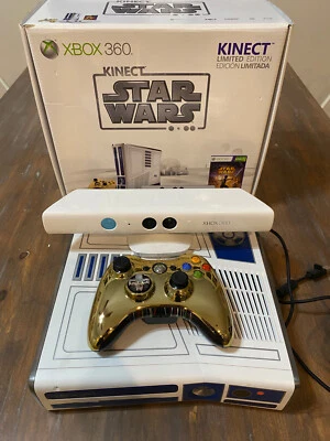 $250 • Buy Microsoft Xbox 360 320GB Kinect Star Wars Limited Edition
