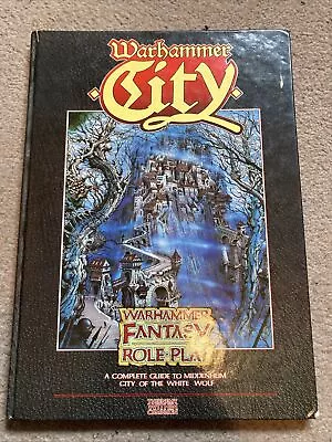 Warhammer City Guide To Middenheim - 1st Edition - WHFRP - With Pull Out Map • £30