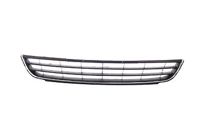 New Front Lower Bumper Grille W/Chrome Molding Trim For 2011-14 Volkswagen Jetta • $24.32