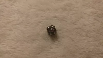 Genuine PANDORA Charm Amethyst Birthstone February Flower 790580AM Retired • £3.32