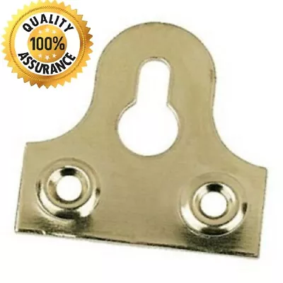 £2.64 • Buy SMALL 19mm /LARGE 50mm GLASS/MIRROR PLATES Secure Fixing Hanging Picture Frame B