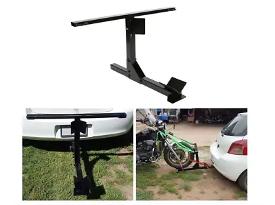 2'' Receiver Adapter Hitch Rack Carrier Motorcycle Durable Tow Dolly Hauler New • $108.65