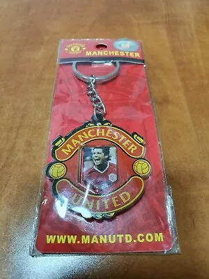 Rare Cristiano Ronaldo Key Chain MAN UTD Original Genuine Manchester United NEW • $99.99
