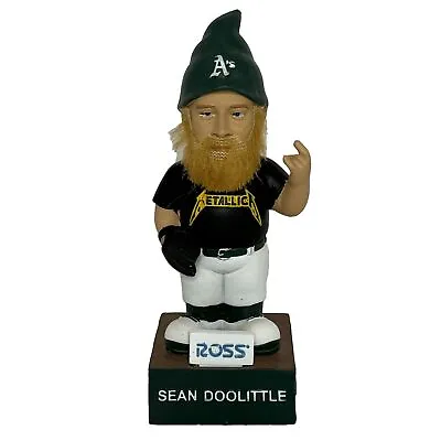 SGA Oakland Athletics A's 2016 Sean Doolittle Metallica Gnome Bobblehead NIB • $25