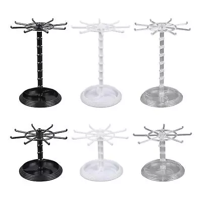 £10.92 • Buy Necklace Holder Rotation Jewelry Storage Stand For Scrunchie Pendants Shows