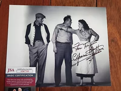 Maureen O'hara Signed Autographed 8x10 Photo Jsa Coa James Spence For Tony • $249.99