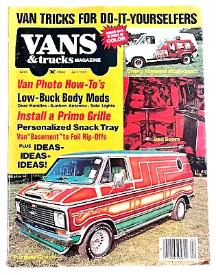 Vans & Trucks Magazine- April 1977 • $24.99