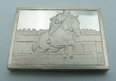 £24.97 • Buy Hallmarked Solid Silver Horse Racing Ingot - Royal International Horse Show