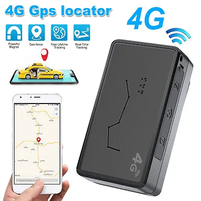 4G GPS Mini Tracker Real-time Location Magnetic Car Vehicle Bike Boat Tracking • £28.99