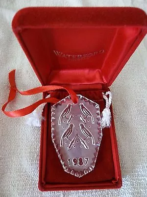 Waterford Crystal 1987 4 Calling Birdswith Pouch And Box • $18.50