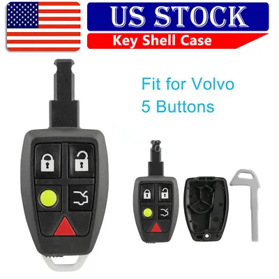 For 2006 2007 2008 2009 2010 2011 2012 2013 Volvo C70 Remote Key Shell Case Fob • $15.79