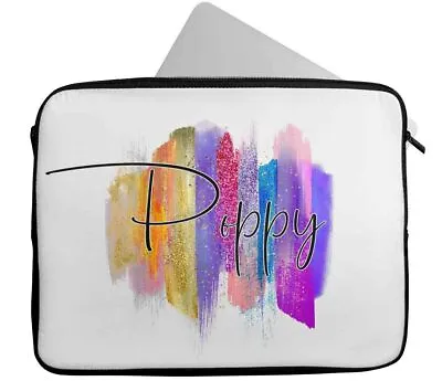 £17.99 • Buy Personalised Any Name Abstract Design Laptop Case Sleeve Tablet Bag 6