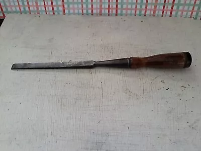 L & I. J. White Leather Tipped 3/8  Socket Chisel-1837 BuffaloNY-Full Length- • $44.99