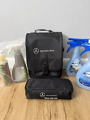 Mercedes Benz Bag With Cleaning Products And First Aid Kit • $29.99