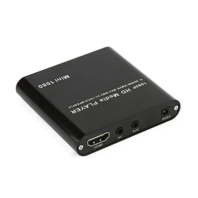 Mini HDMI Media Player 1080P HDD RM RMVB DIVX AVI MKV USB SD MPEG JPEG MOV SDHC • $33.99