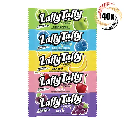 40x Pieces Laffy Taffy Variety Flavor Taffy Candy Pieces Mix & Match Flavors! • £14.10