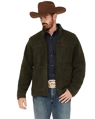 Wrangler Men's Multi-Pocket Sherpa Jacket - 112318488 • $58.93