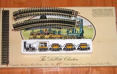 Ho Bachmann 40-130 The Dewitt Clinton Train Set  Missing Power Pack • $118.56