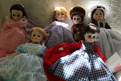 Complete Set Of Vintage 12-in Madame Alexander Little Women Dolls 6 In Boxes • $50