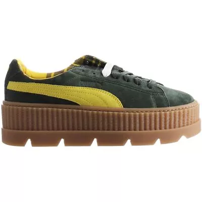 $107.78 • Buy Puma Fenty By Rihanna Cleated Creeper Lace Up Suede Women Trainers 366268 01