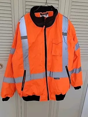 Majestic Jacket Mens XL High Visibility Jacket With Hood. • $19