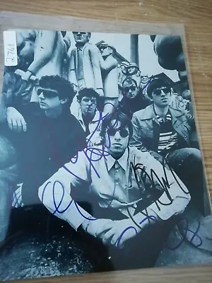 Oasis Signed Autographed 8x10 Photo Complete • £240