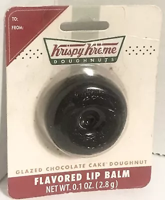 NIP Krispy Kreme Doughnuts CHOCOLATE Donut Flavored Lip Balm Vtg • $9.98